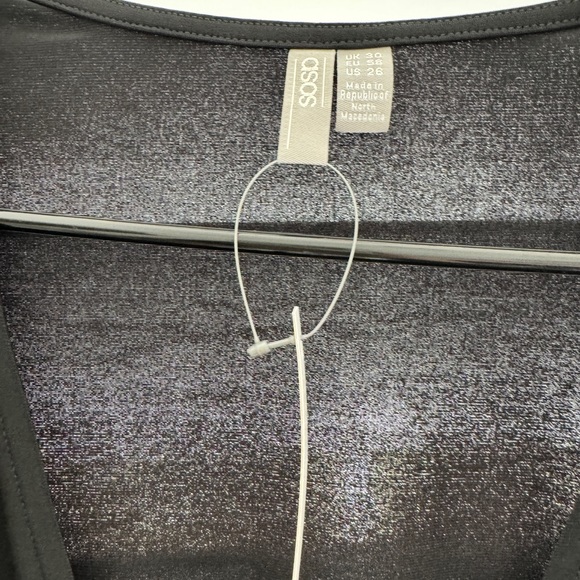 ASOS black blouse US26 - Picture 3 of 4